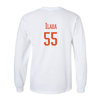 Syracuse - NCAA Football : Josh Ilaoa Otto The Orange Long Sleeve T-Shirt