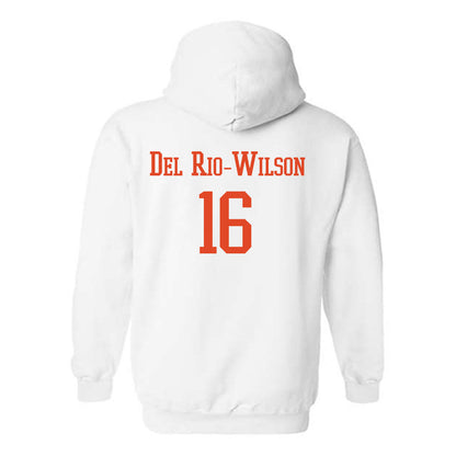 Syracuse - NCAA Football : Carlos Del Rio-Wilson Otto The Orange Hooded Sweatshirt