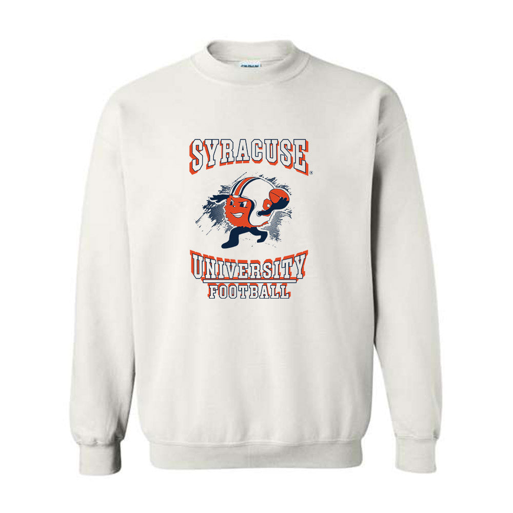 Syracuse - NCAA Football : Elijah Fuentes-Cundiff Otto The Orange Sweatshirt