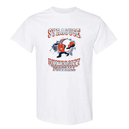 Syracuse - NCAA Football : Marlowe Wax Jr Otto The Orange T-Shirt