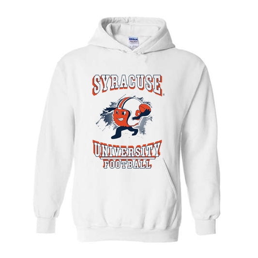 Syracuse - NCAA Football : Elijah Wright Otto The Orange Hooded Sweatshirt