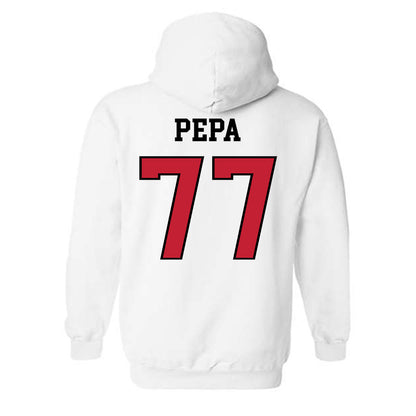 Utah - NCAA Football : Simote Pepa Touchdown Swoop Hooded Sweatshirt