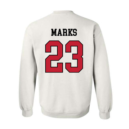 Utah - NCAA Football : Faybian Marks - Crewneck Sweatshirt Sports Shersey