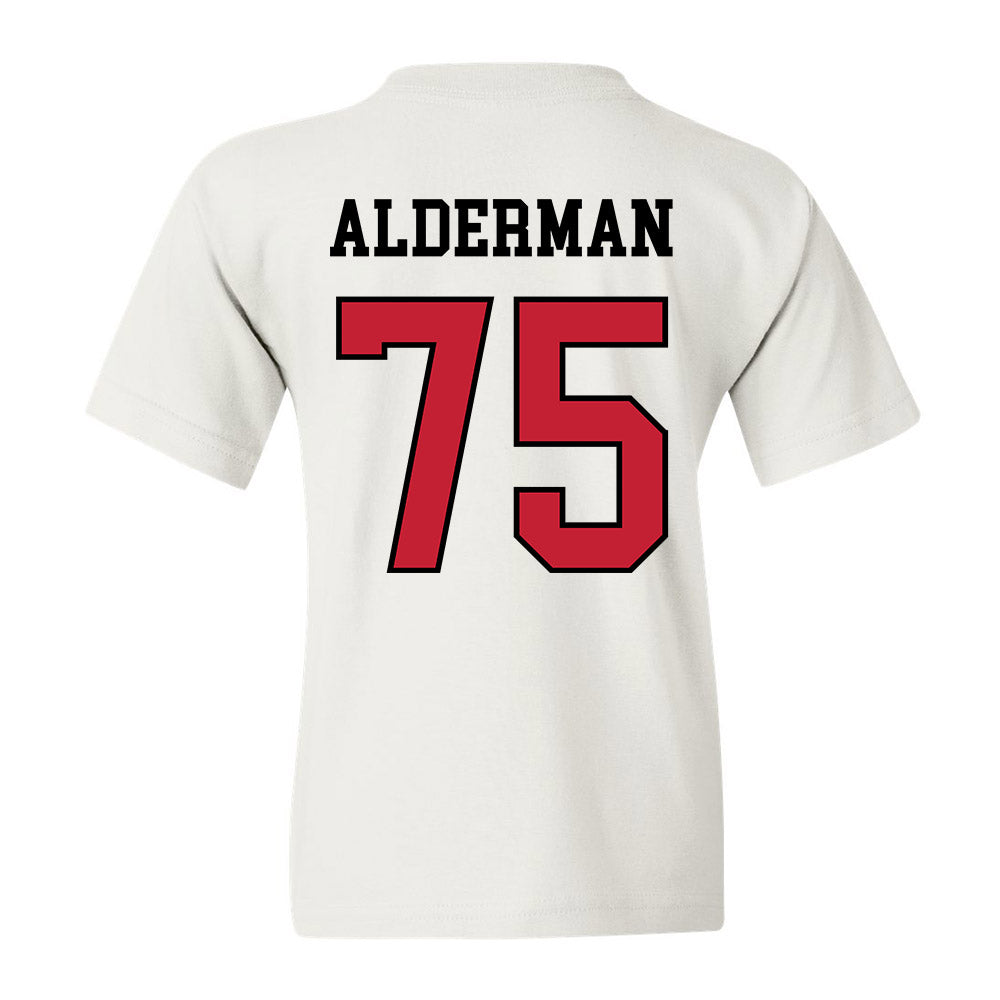 Utah - NCAA Football : Roger Alderman - Youth T-Shirt Sports Shersey