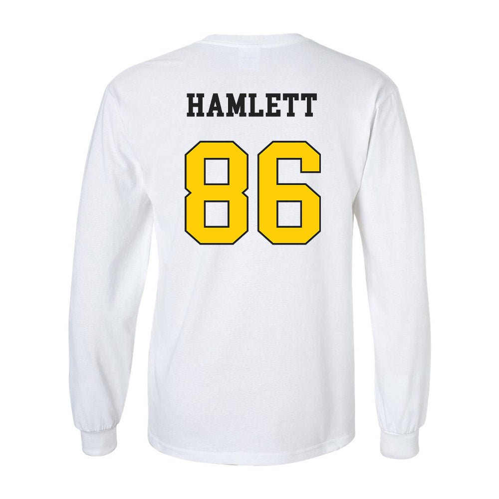 App State - NCAA Football : Kanen Hamlett Touchdown Long Sleeve T-Shirt