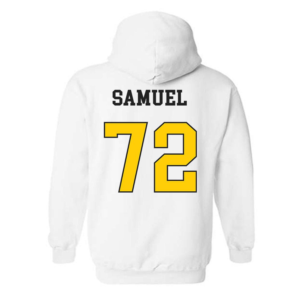 App State - NCAA Football : Markell Samuel - Hooded Sweatshirt Sports Shersey