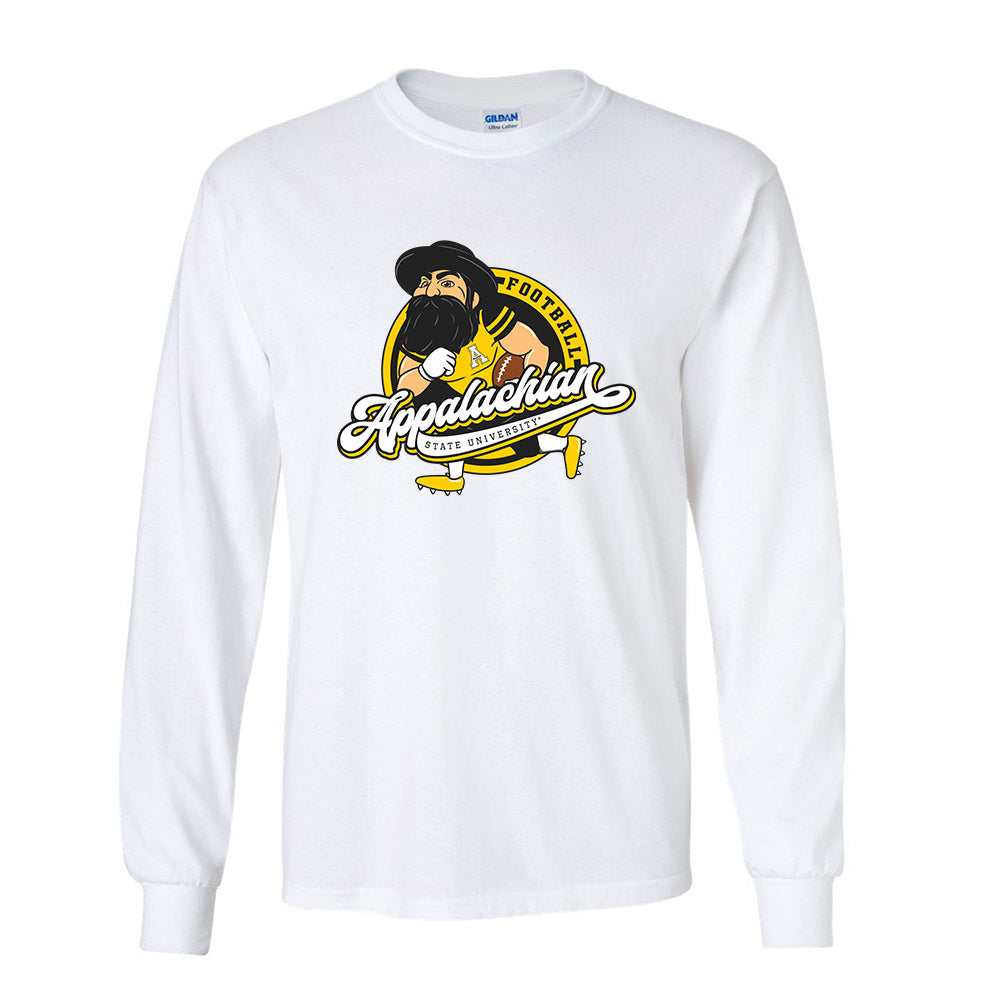 App State - NCAA Football : Josiah Wyatt Touchdown Long Sleeve T-Shirt