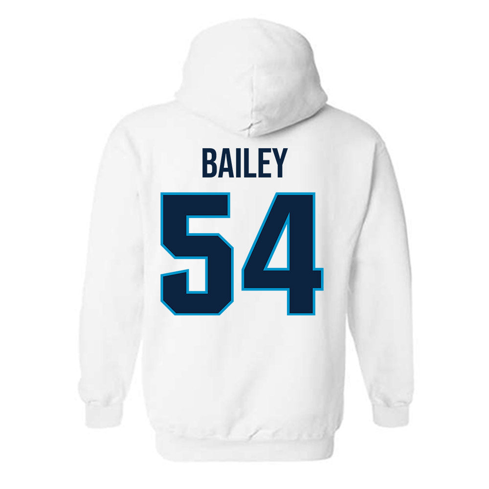 Xavier - NCAA Baseball : Connor Bailey - Hooded Sweatshirt Sports Shersey