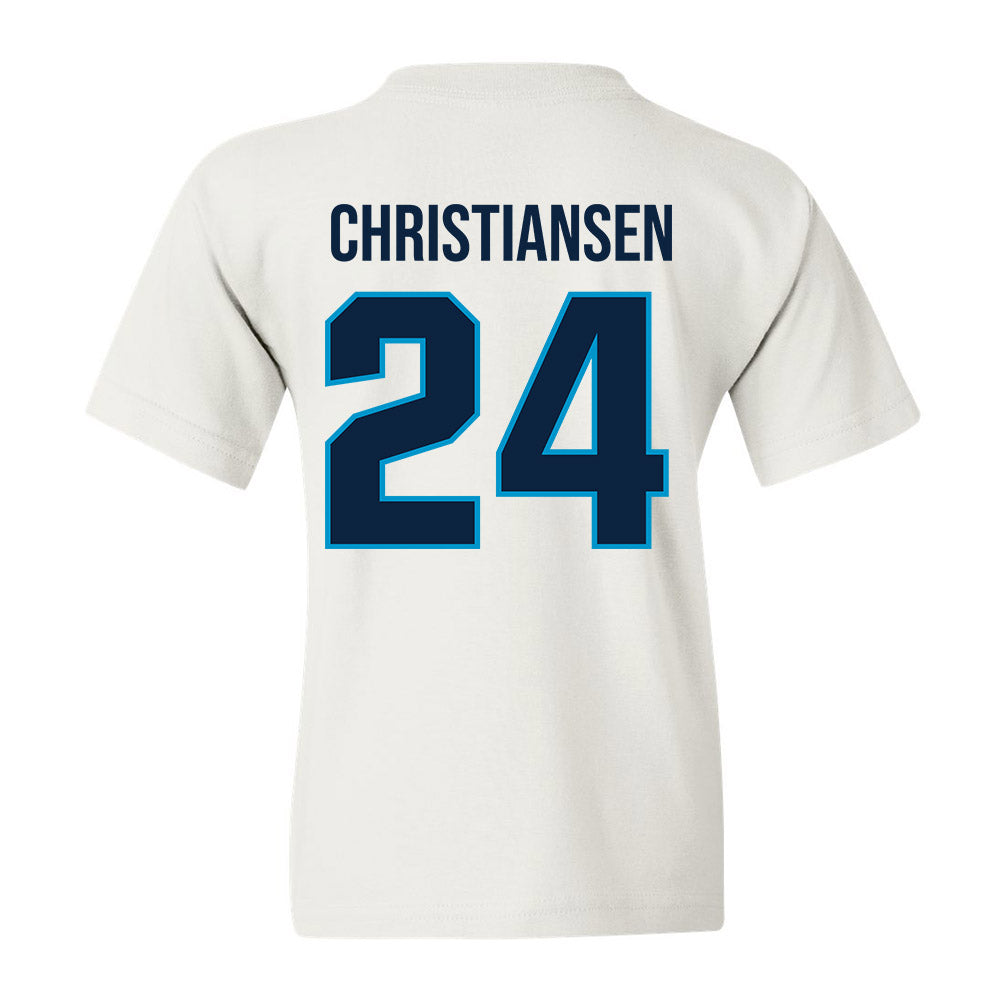 Xavier - NCAA Baseball : Hayden Christiansen - Youth T-Shirt Sports Shersey