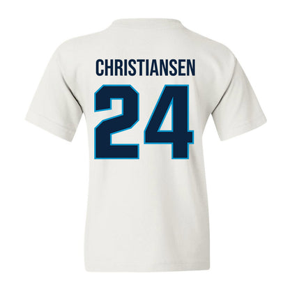 Xavier - NCAA Baseball : Hayden Christiansen - Youth T-Shirt Sports Shersey