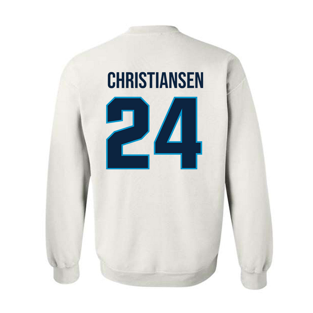 Xavier - NCAA Baseball : Hayden Christiansen - Crewneck Sweatshirt Sports Shersey