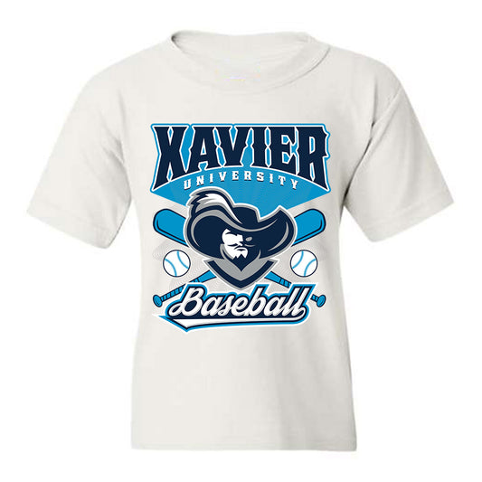 Xavier - NCAA Baseball : Aiden Cook - Youth T-Shirt Sports Shersey