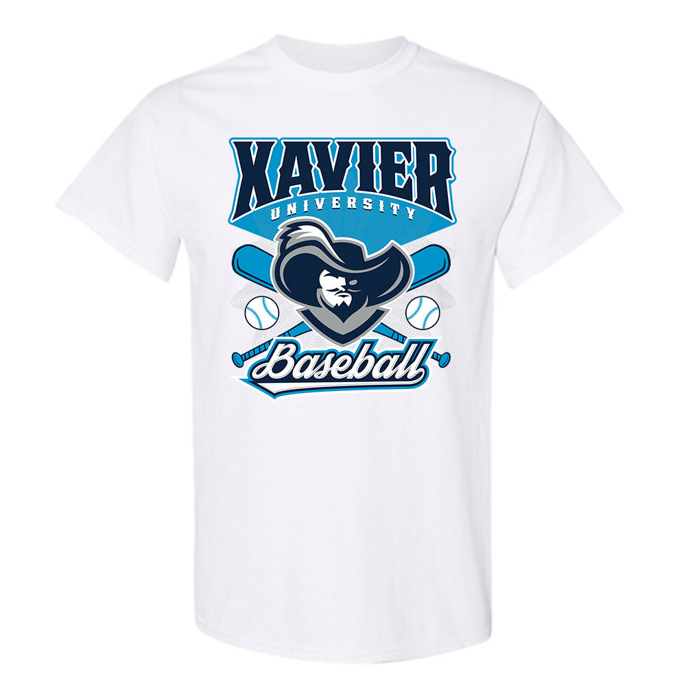 Xavier - NCAA Baseball : Tyler Sausville - T-Shirt Sports Shersey