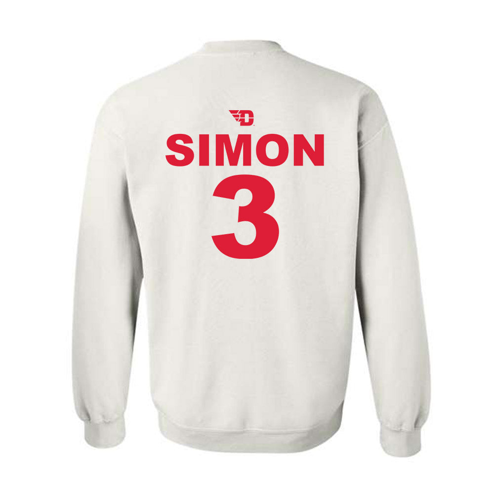 Dayton - NCAA Men's Basketball : Jaiun Simon - Crewneck Sweatshirt Sports Shersey