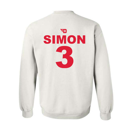 Dayton - NCAA Men's Basketball : Jaiun Simon - Crewneck Sweatshirt Sports Shersey