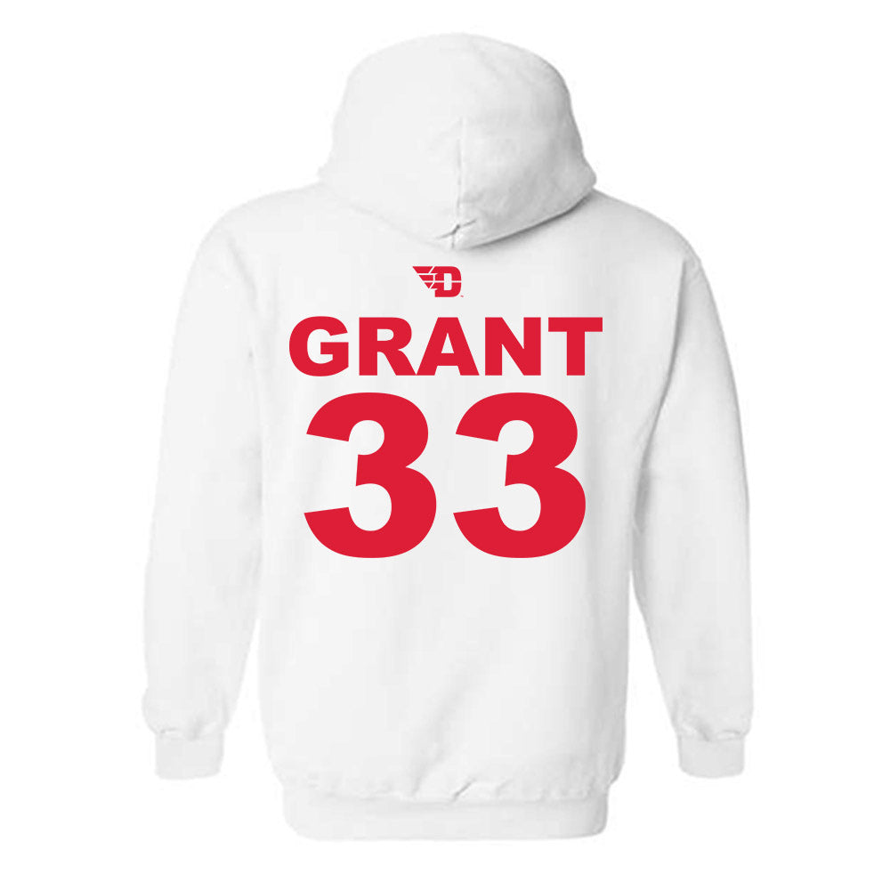Dayton - NCAA Men's Basketball : Makai Grant - Hooded Sweatshirt Sports Shersey