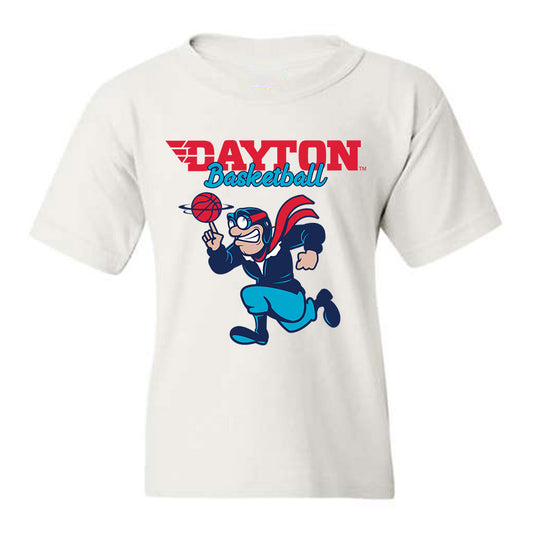 Dayton - NCAA Men's Basketball : Nate Santos - Youth T-Shirt Sports Shersey