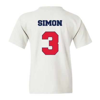 Dayton - NCAA Men's Basketball : Jaiun Simon - Youth T-Shirt Sports Shersey