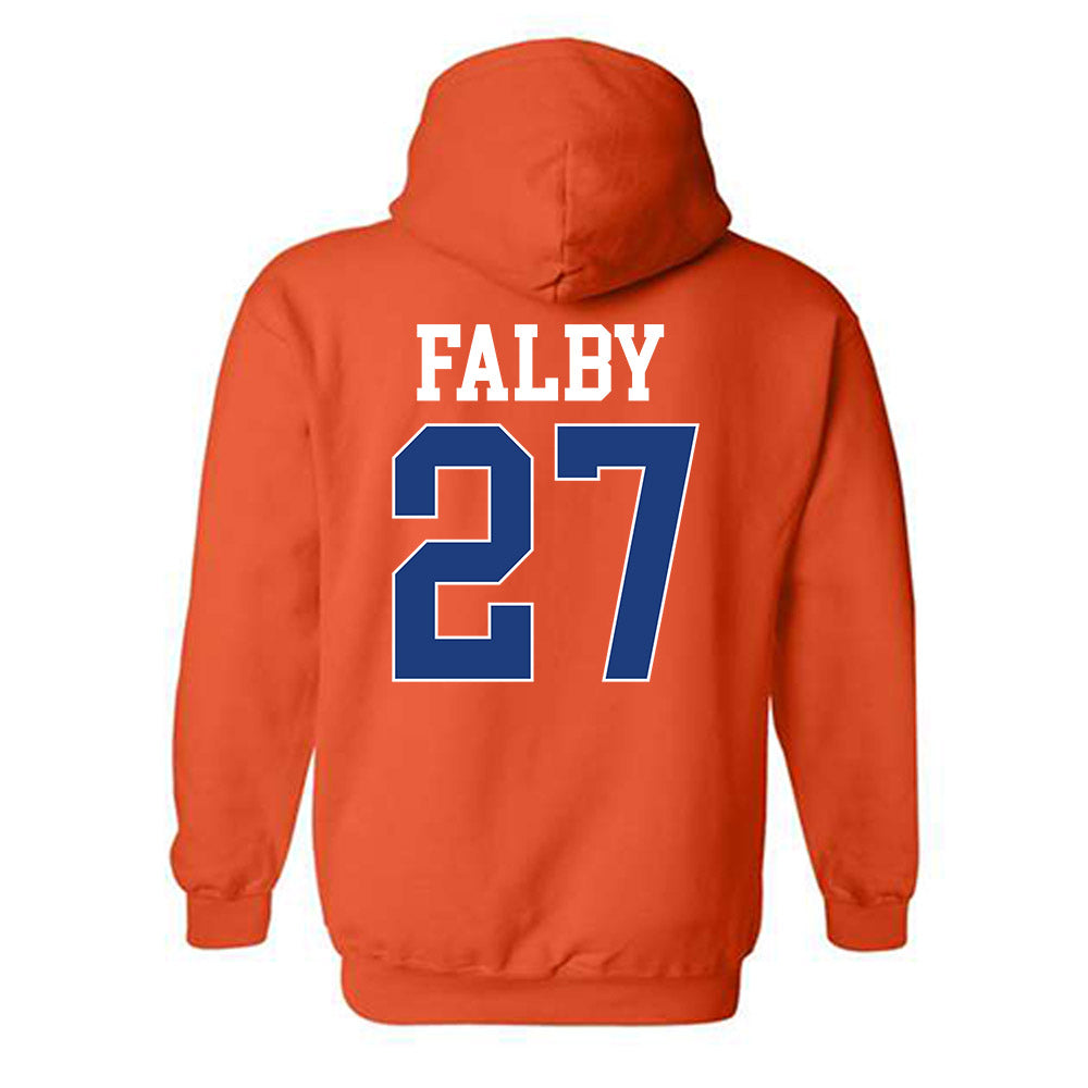 Florida - NCAA Softball : Kendra Falby - Hooded Sweatshirt Sports Shersey