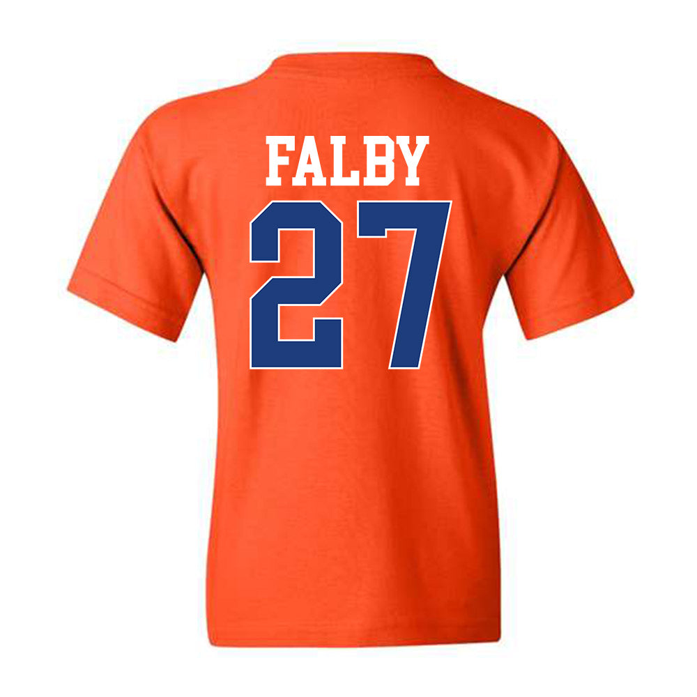 Florida - NCAA Softball : Kendra Falby - Youth T-Shirt Sports Shersey