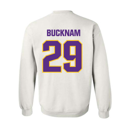 LSU - NCAA Baseball : Micah Bucknam - Crewneck Sweatshirt Sports Shersey