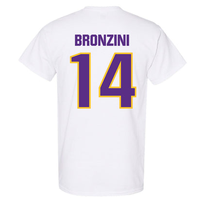 LSU - NCAA Baseball : Nic Bronzini - T-Shirt Sports Shersey