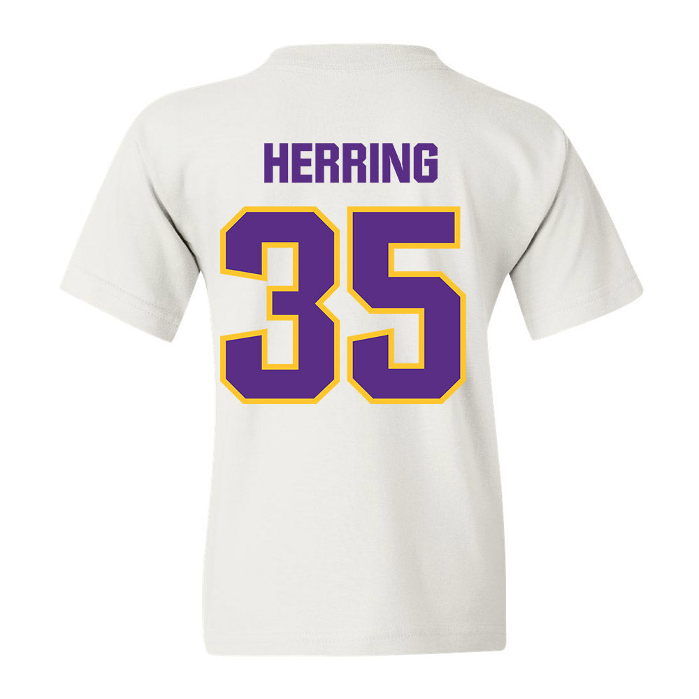 LSU - NCAA Baseball : Griffin Herring - Youth T-Shirt Sports Shersey