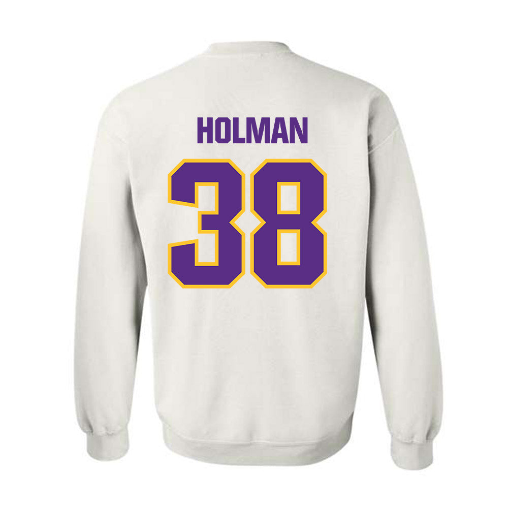 LSU - NCAA Baseball : Luke Holman - Crewneck Sweatshirt Sports Shersey