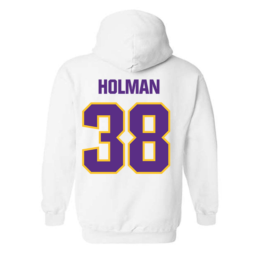 LSU - NCAA Baseball : Luke Holman - Hooded Sweatshirt Sports Shersey