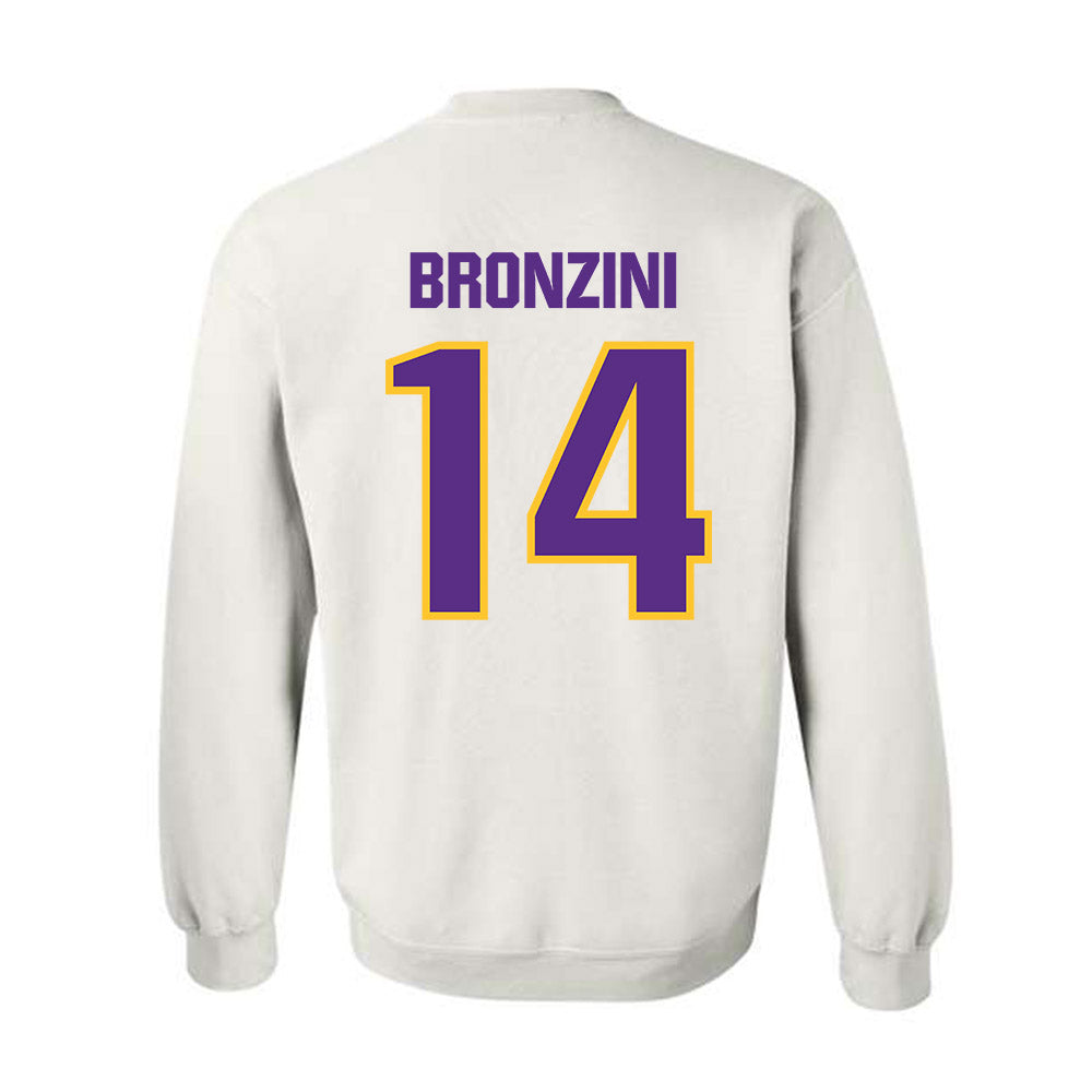 LSU - NCAA Baseball : Nic Bronzini - Crewneck Sweatshirt Sports Shersey