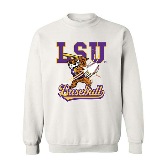 LSU - NCAA Baseball : Justin Loer - Crewneck Sweatshirt Sports Shersey