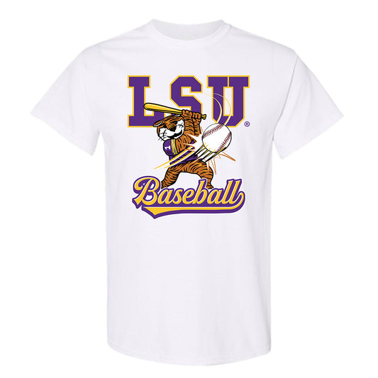 LSU - NCAA Baseball : Chase Shores - T-Shirt Sports Shersey