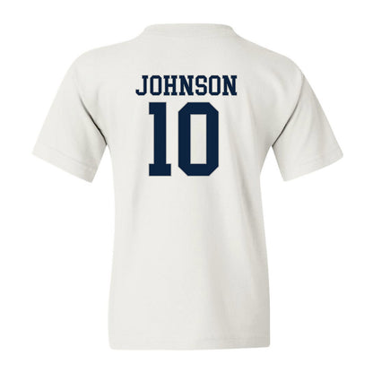 Xavier - NCAA Men's Basketball : Nate Johnson - Youth T-Shirt Sports Shersey