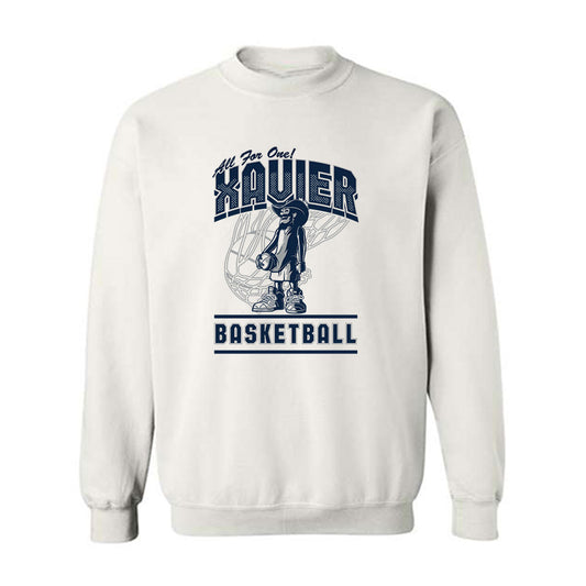 Xavier - NCAA Men's Basketball : Ian Sabourin - Crewneck Sweatshirt Sports Shersey