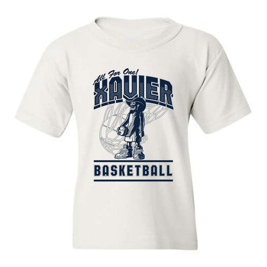 Xavier - NCAA Women's Basketball : Kaysia Woods - Youth T-Shirt Sports Shersey