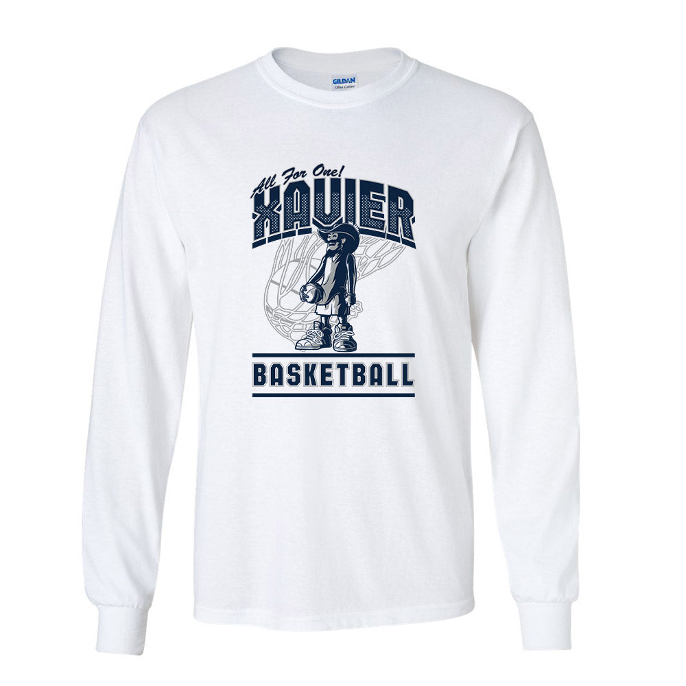 Xavier - NCAA Men's Basketball : Zach Freemantle Ballin-Musketeers Long Sleeve T-Shirt
