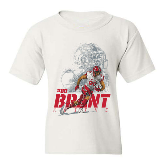 Utah - NCAA Football : Brant Kuithe - Youth T-Shirt