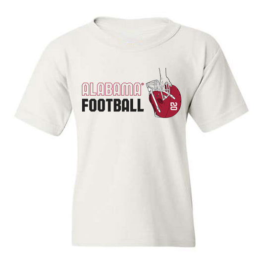 Alabama - NCAA Football : Earl Little Jr - Youth T-Shirt Sports Shersey