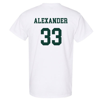 Michigan State - NCAA Football : Aaron Alexander - T-Shirt Hail Mary