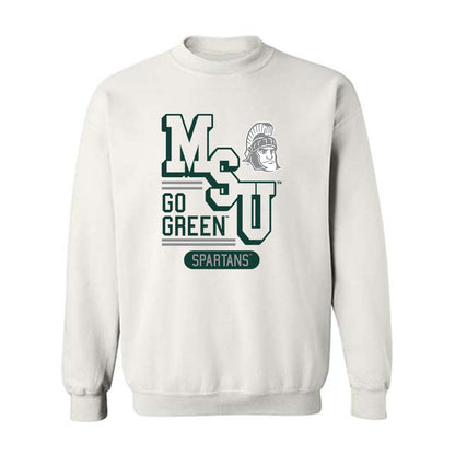 Michigan State - NCAA Football : Jordan Hall - Crewneck Sweatshirt Hail Mary