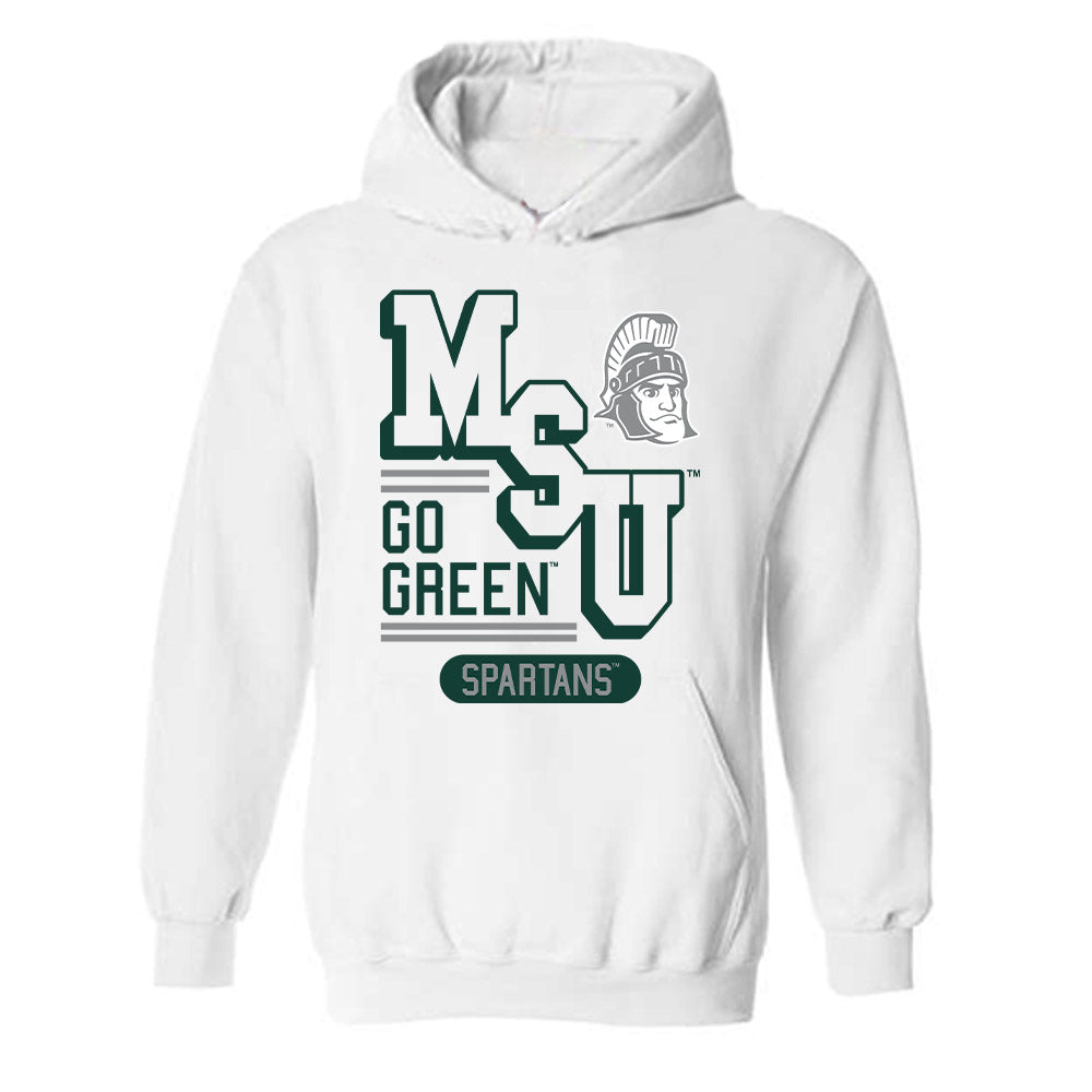 Green Michigan State Crewneck Sweatshirt