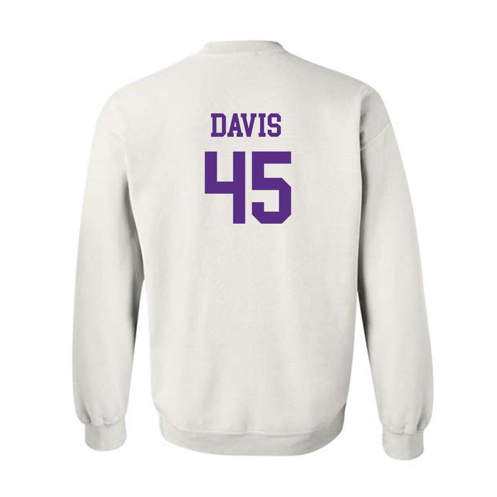 LSU - NCAA Football : Jake Davis - Crewneck Sweatshirt Generic Shersey