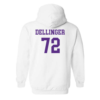 LSU - NCAA Football : Garrett Dellinger Hooded Sweatshirt