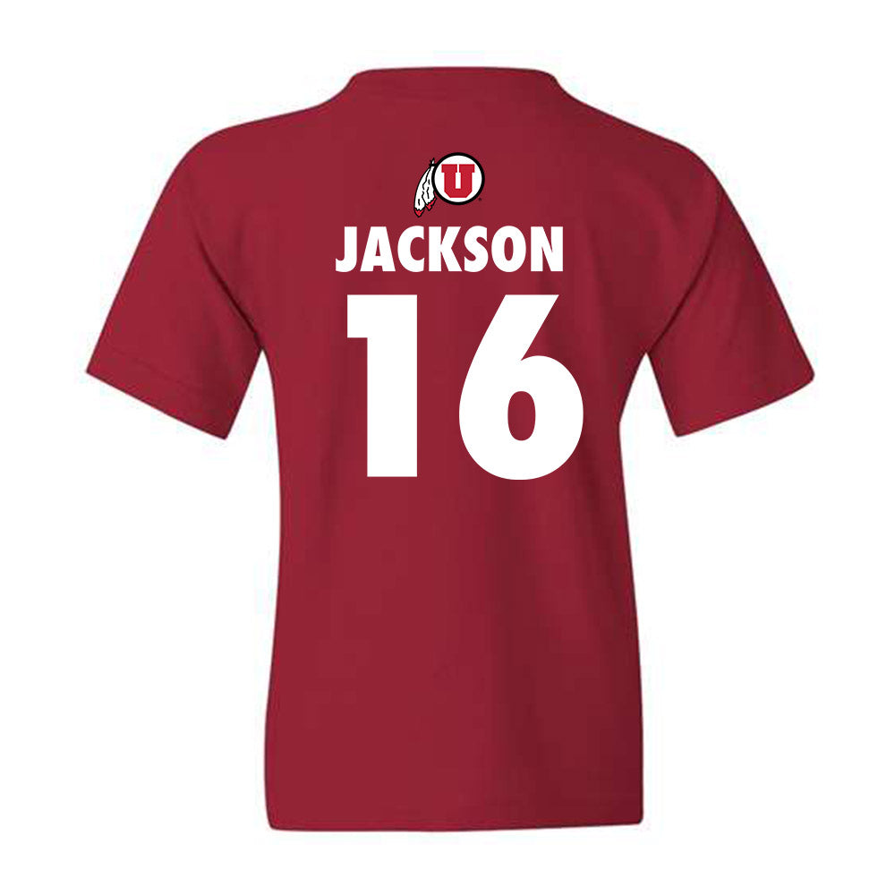 Utah - NCAA Football : Bryson Barnes - Hail Mary Youth T-Shirt