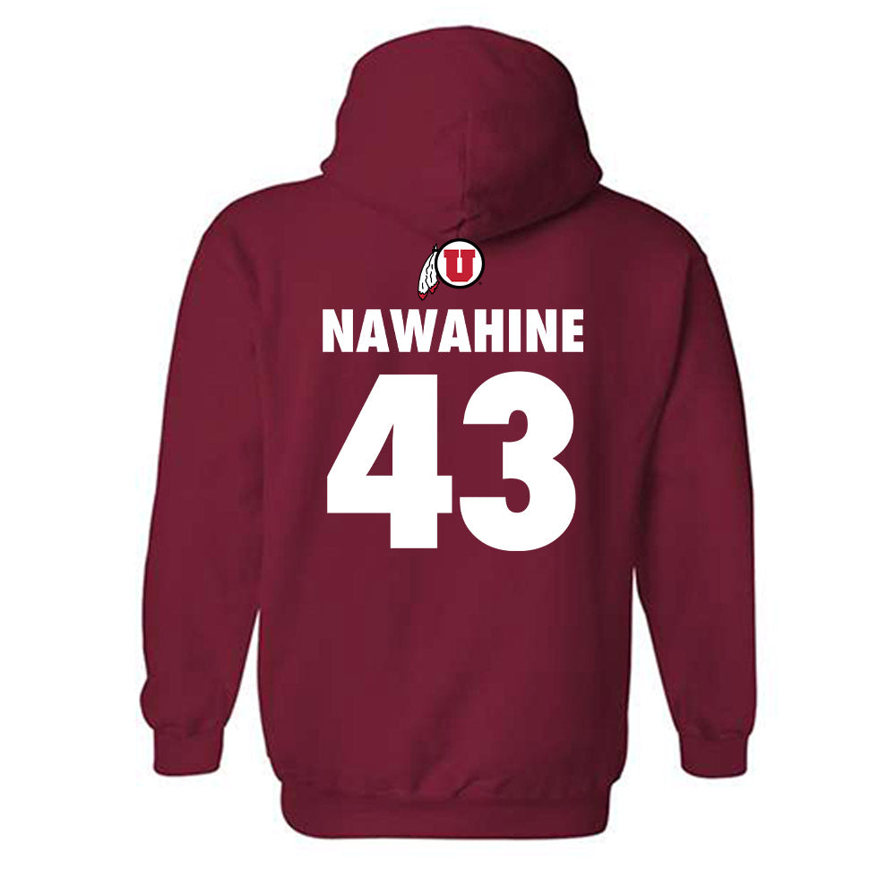 Utah - NCAA Football : Gavin Nawahine Hail Mary Hooded Sweatshirt