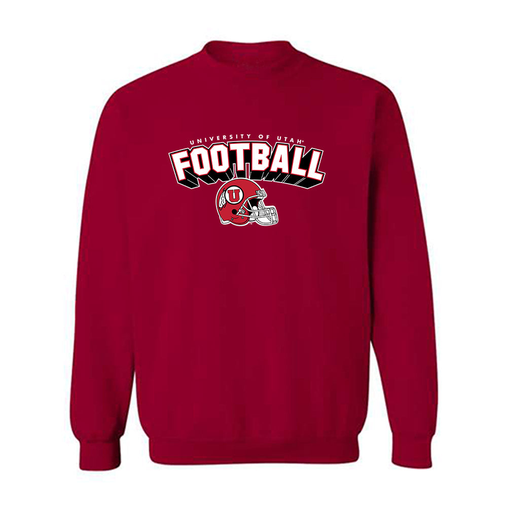 Utah - NCAA Football : Roger Alderman - Crewneck Sweatshirt Sports Shersey