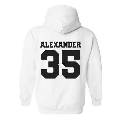 Alabama - NCAA Football : Jeremiah Alexander - Hooded Sweatshirt Sports Shersey