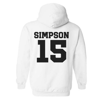 Alabama - NCAA Football : Ty Simpson Vintage Football Hooded Sweatshirt