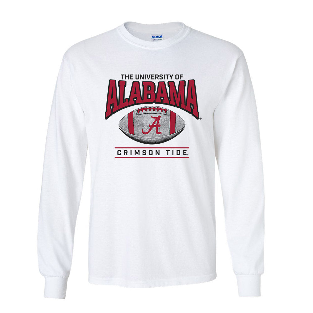 Alabama - NCAA Football : James Burnip Vintage Football Long Sleeve T-Shirt