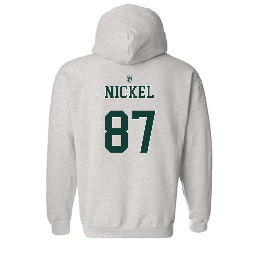 Michigan State - NCAA Football : Jack Nickel Vintage Football Hooded Sweatshirt